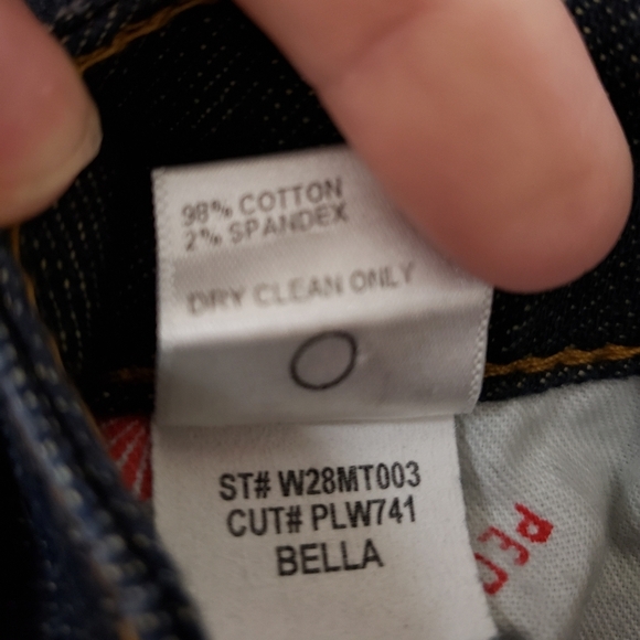 Peoples Liberation Jeans Bella Star Anthropologie Gold Star Luxury Long Bohemian - Picture 12 of 16